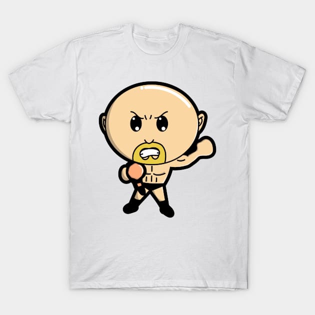 Cute wrestler T-Shirt by firdausm601